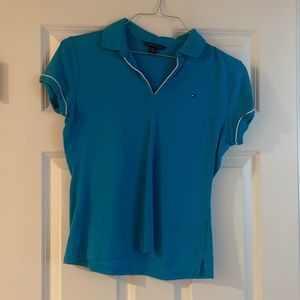Blue Tommy Hilfiger polo (Large, but fits like adult small)